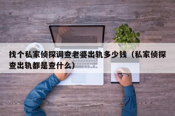 找个私家侦探调查老婆出轨多少钱（私家侦探查出轨都是查什么）