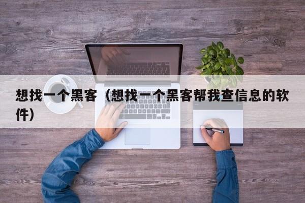 想找一个黑客（想找一个黑客帮我查信息的软件）