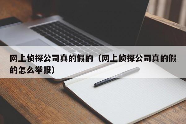 网上侦探公司真的假的（网上侦探公司真的假的怎么举报）