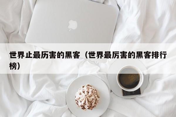 世界止最历害的黑客（世界最厉害的黑客排行榜）