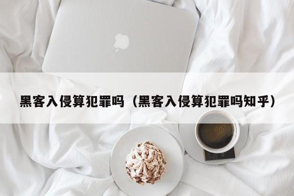 黑客入侵算犯罪吗（黑客入侵算犯罪吗知乎）