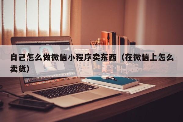 自己怎么做微信小程序卖东西（在微信上怎么卖货）