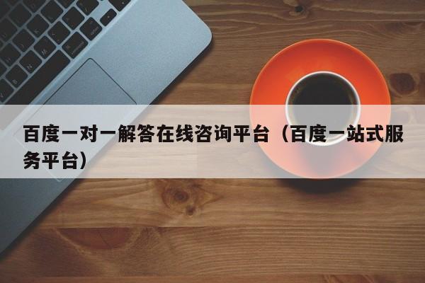 百度一对一解答在线咨询平台（百度一站式服务平台）