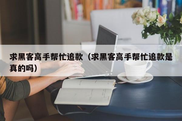 求黑客高手帮忙追款（求黑客高手帮忙追款是真的吗）