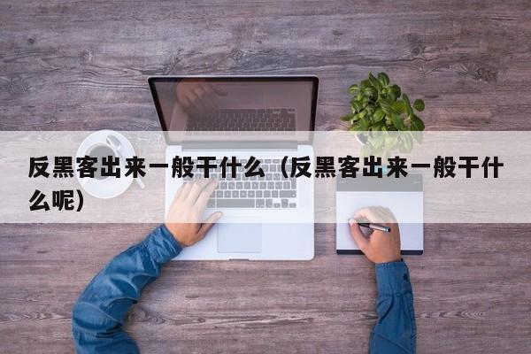 反黑客出来一般干什么（反黑客出来一般干什么呢）